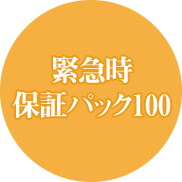 緊急時保証パック100