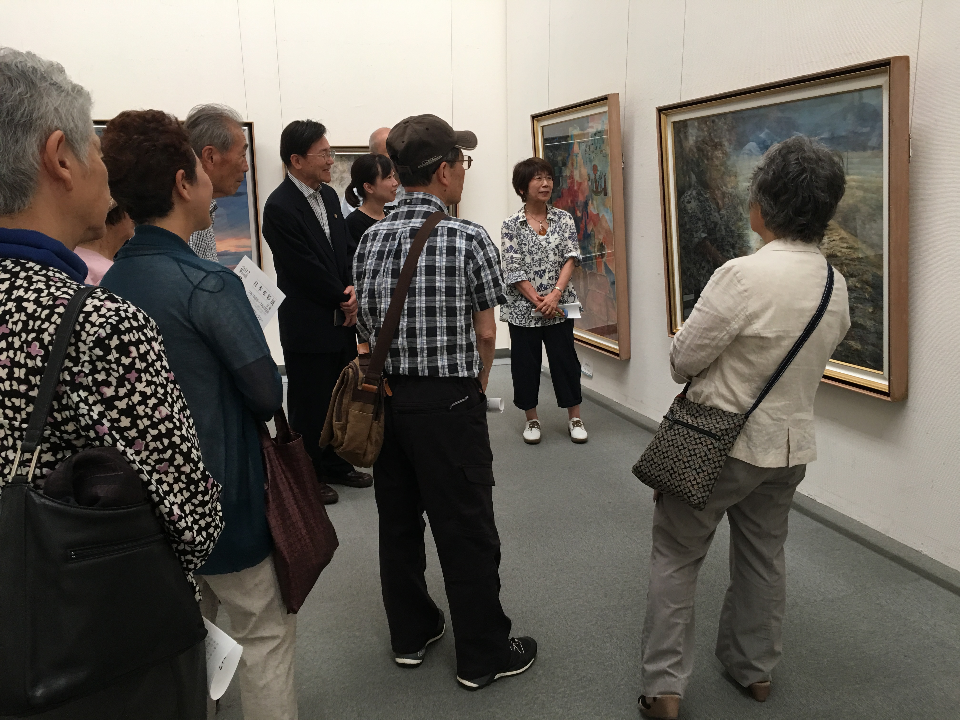 日本水彩展・地方巡回展 名古屋展 鑑賞会〈愛知県美術館〉