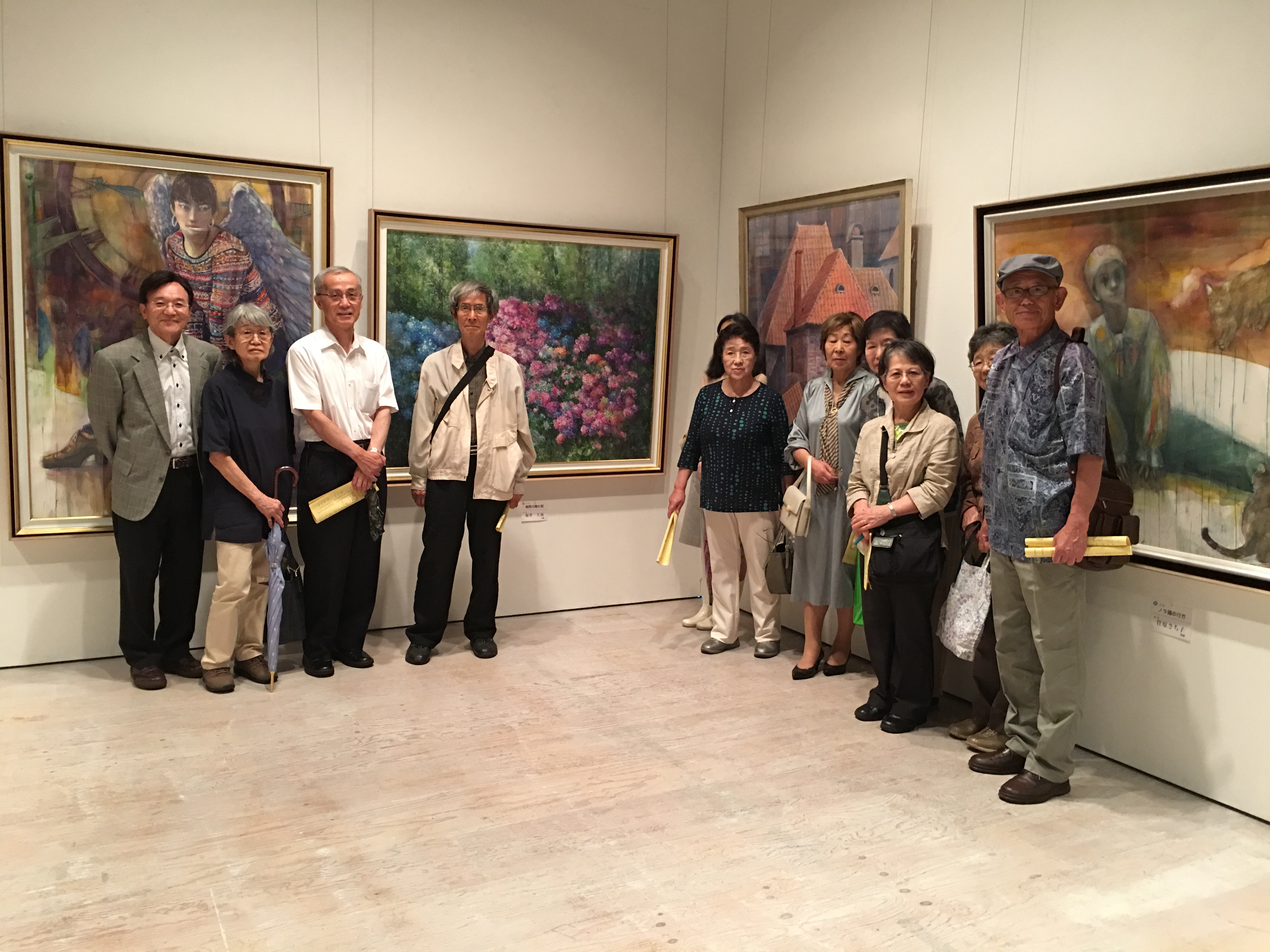 日本水彩展・地方巡回展 仙台展 鑑賞会〈せんだいメディアテーク〉