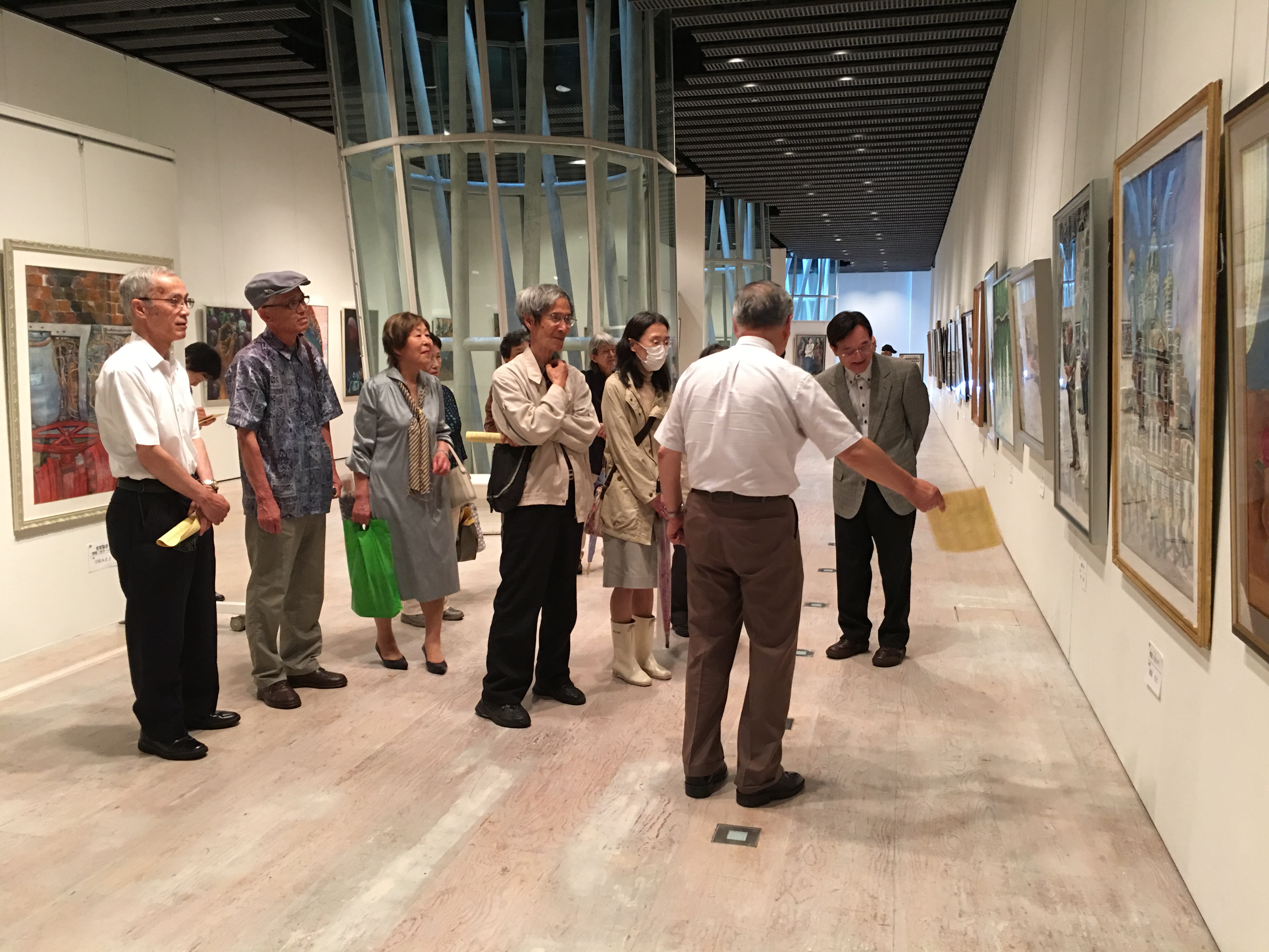 日本水彩展・地方巡回展 仙台展 鑑賞会〈せんだいメディアテーク〉