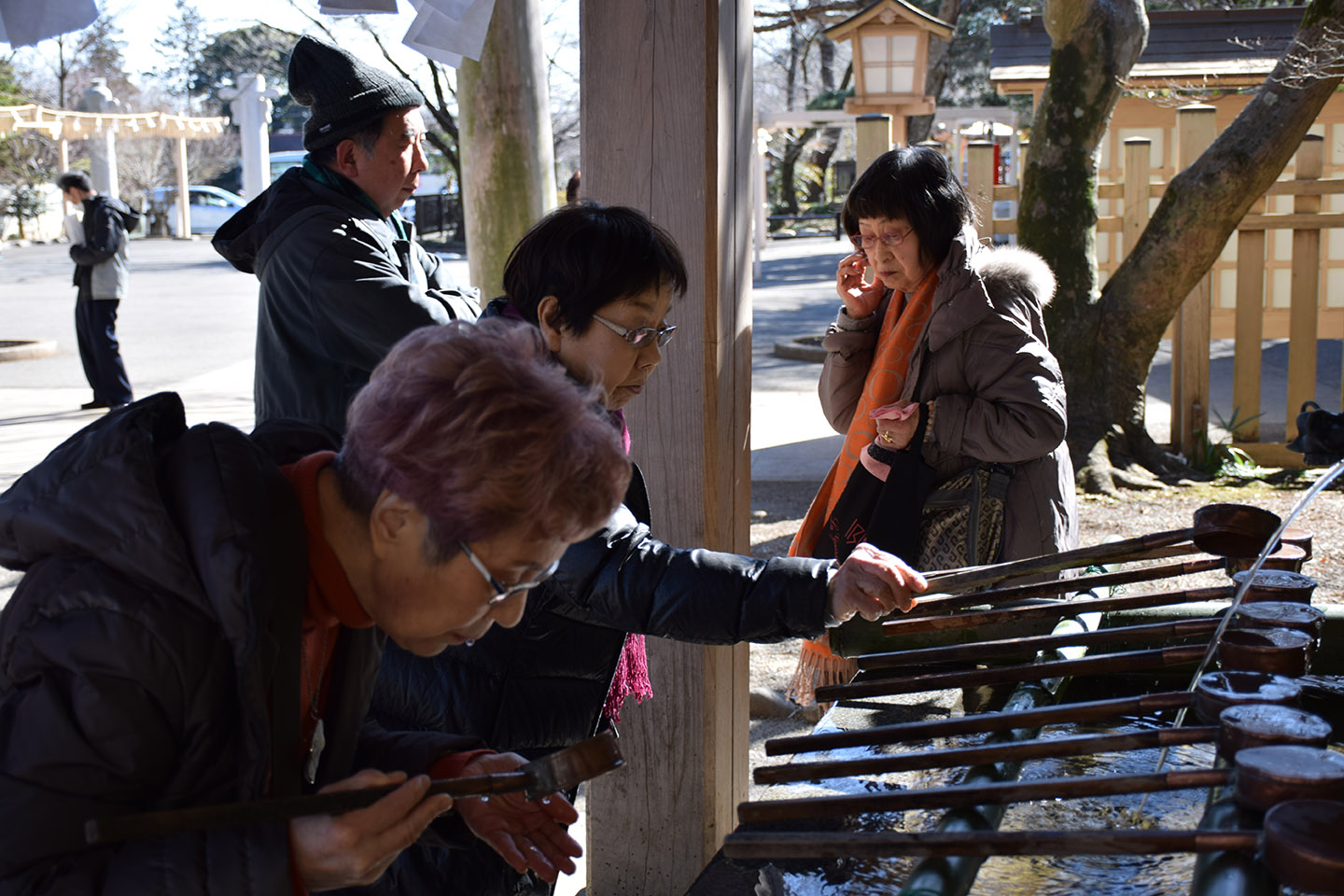 高麗神社参拝・サイボクハムで食事会（もやいの会2月例会）〈埼玉県日高市〉