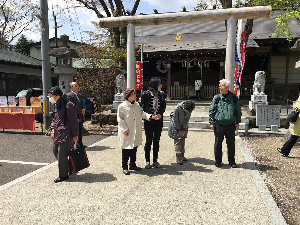 春の例会〈仙台・大町西公園〉