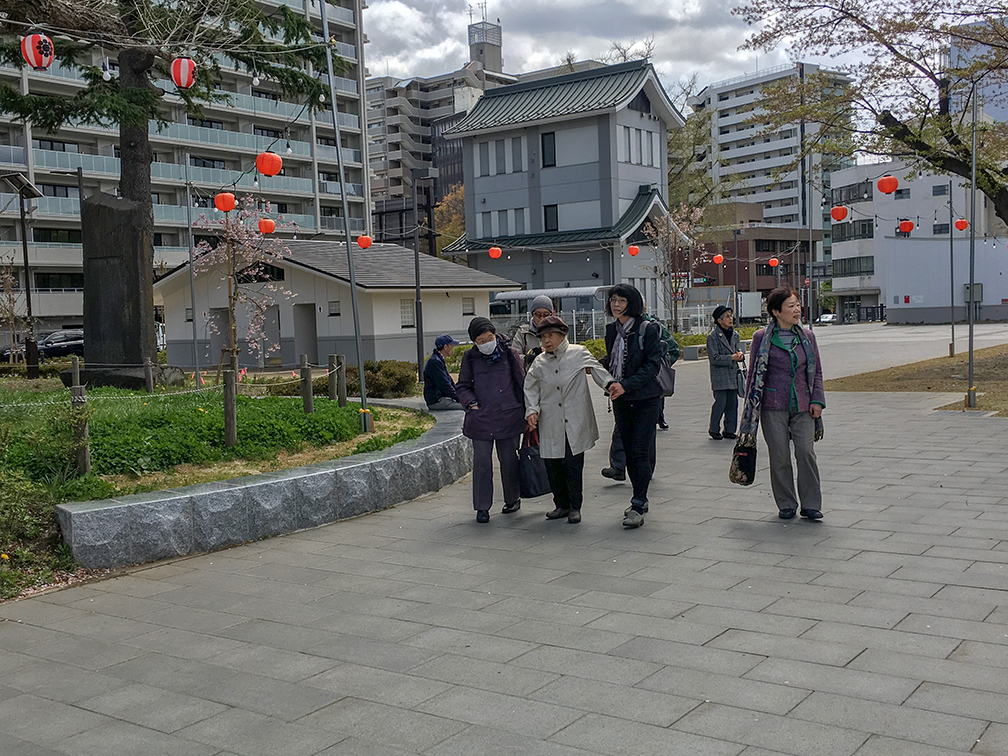 春の例会〈仙台・大町西公園〉