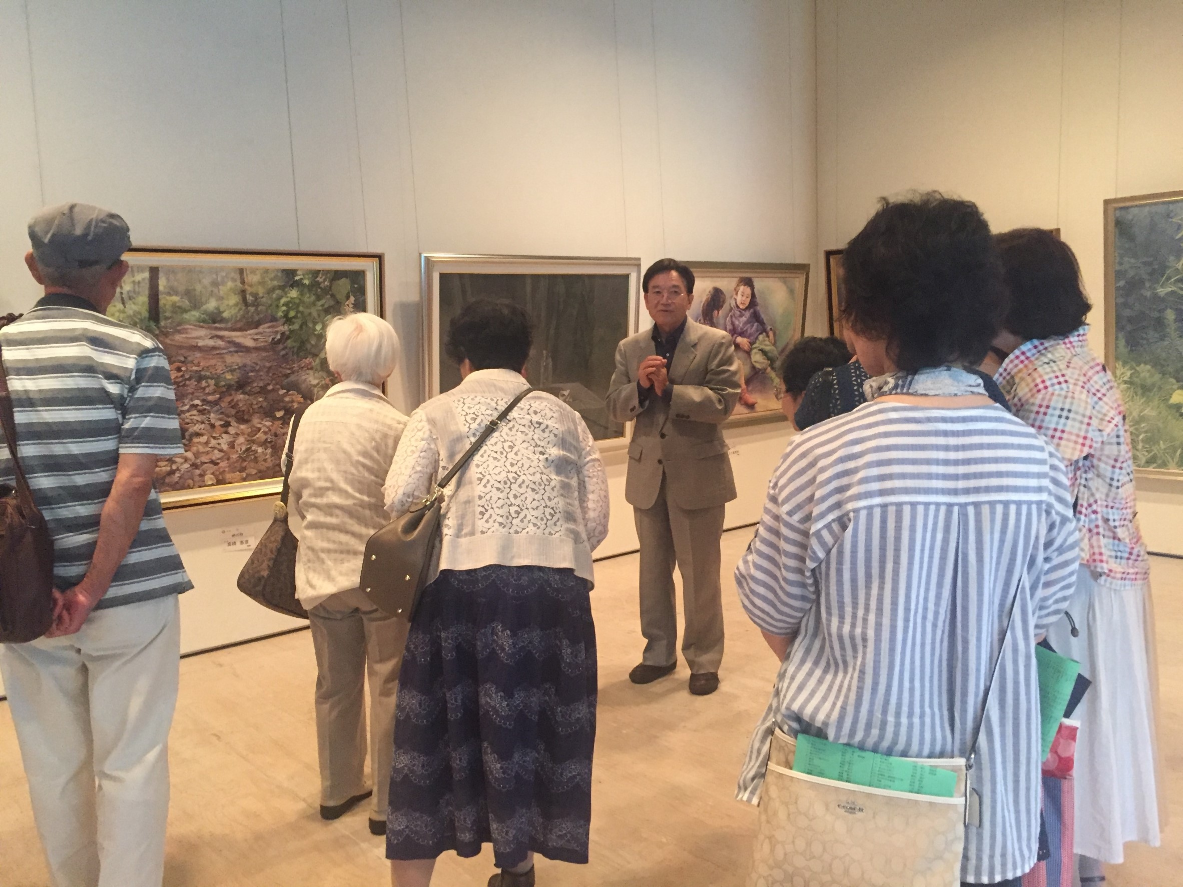 日本水彩展・地方巡回展 仙台展 鑑賞会〈せんだいメディアテーク〉