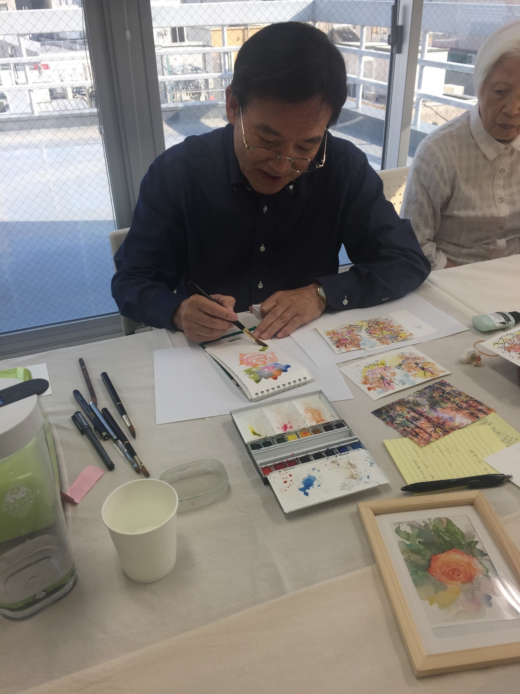 日本水彩展・地方巡回展 仙台展 鑑賞会〈せんだいメディアテーク〉