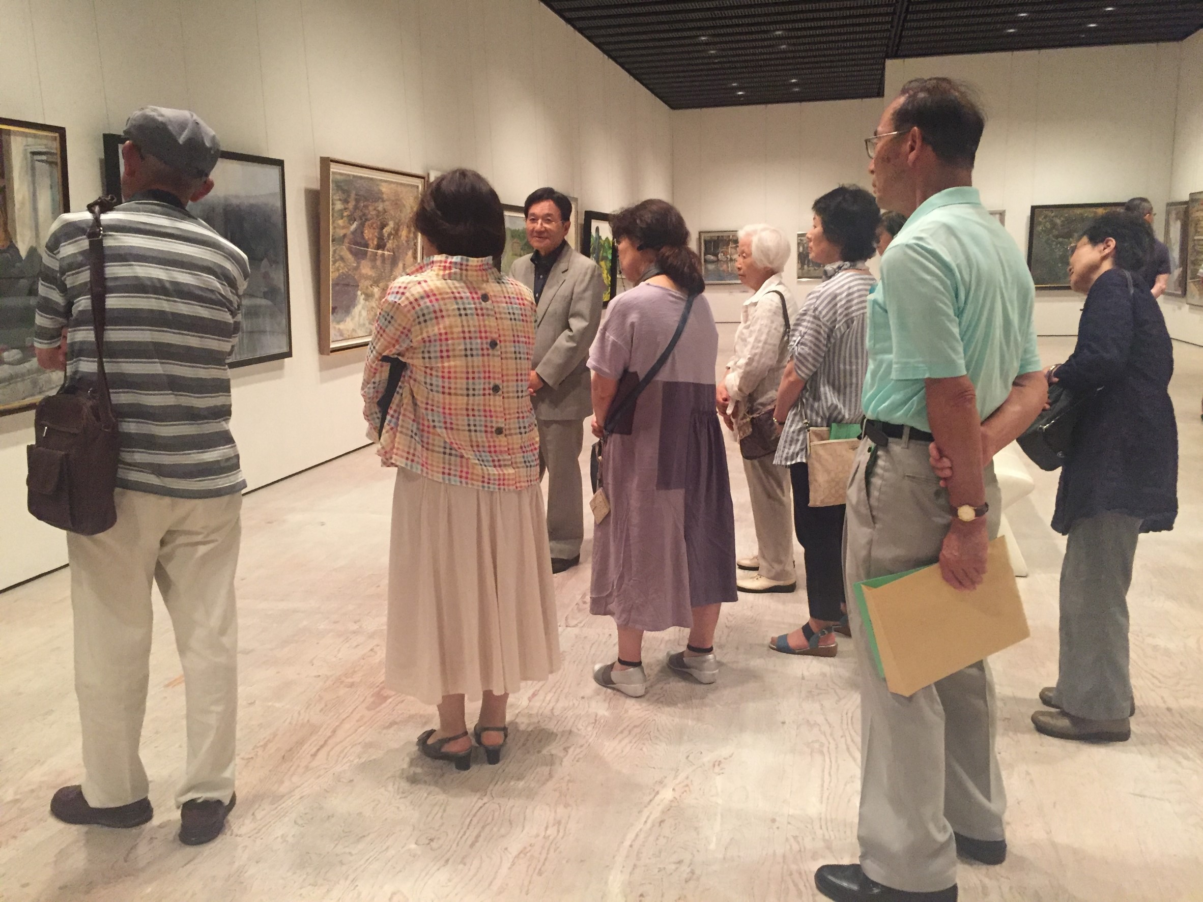 日本水彩展・地方巡回展 仙台展 鑑賞会〈せんだいメディアテーク〉
