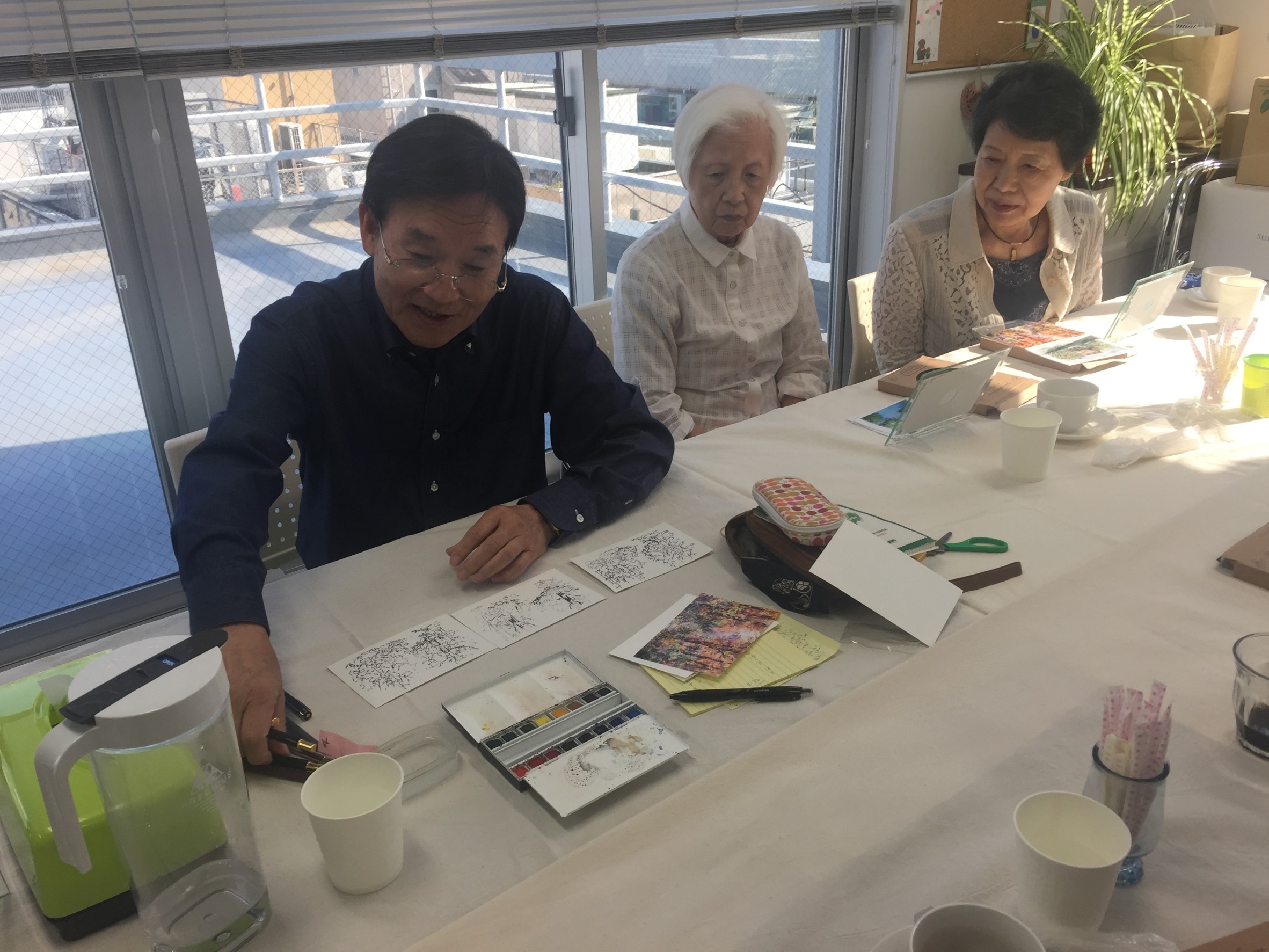 日本水彩展・地方巡回展 仙台展 鑑賞会〈せんだいメディアテーク〉