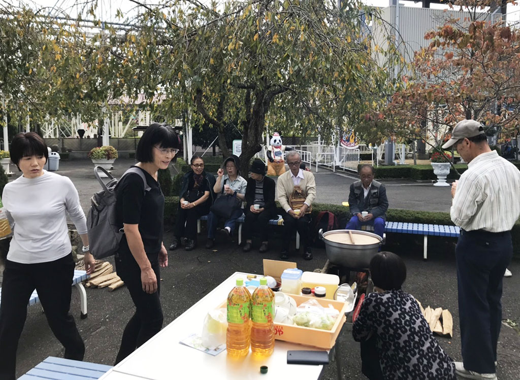秋の例会〈八木山ベニーランド・芋煮会〉