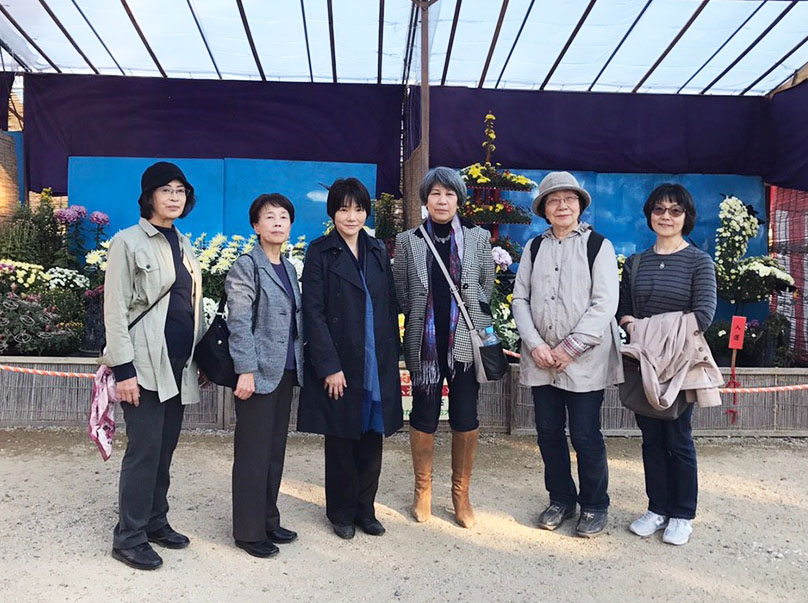 秋の例会〈岡山後楽園・大菊花展〉