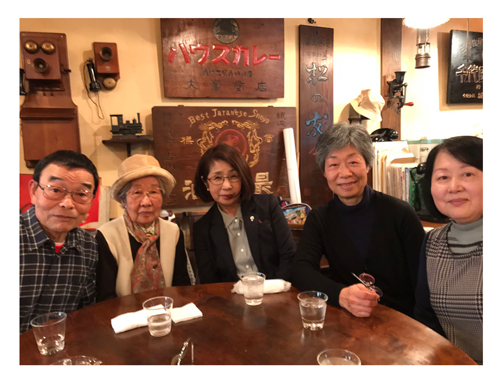 プチ新年会〈珈琲館赤煉瓦〉