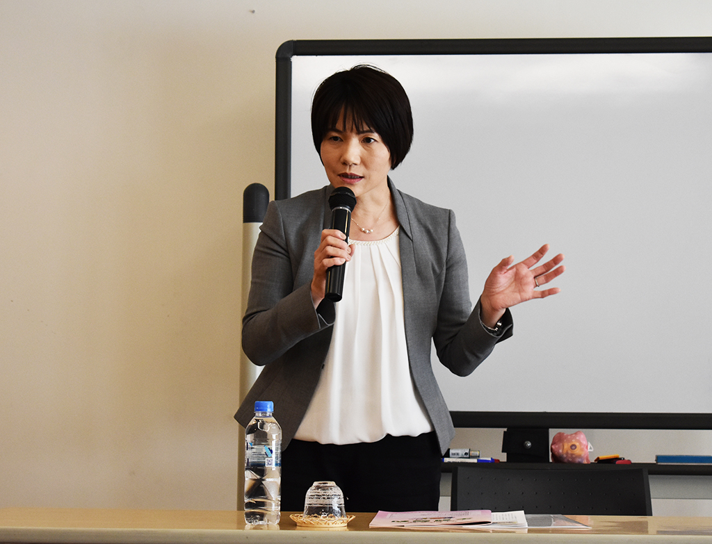 りすシステム代表・杉山 講演〈ライフ＆シニアハウス日暮里〉