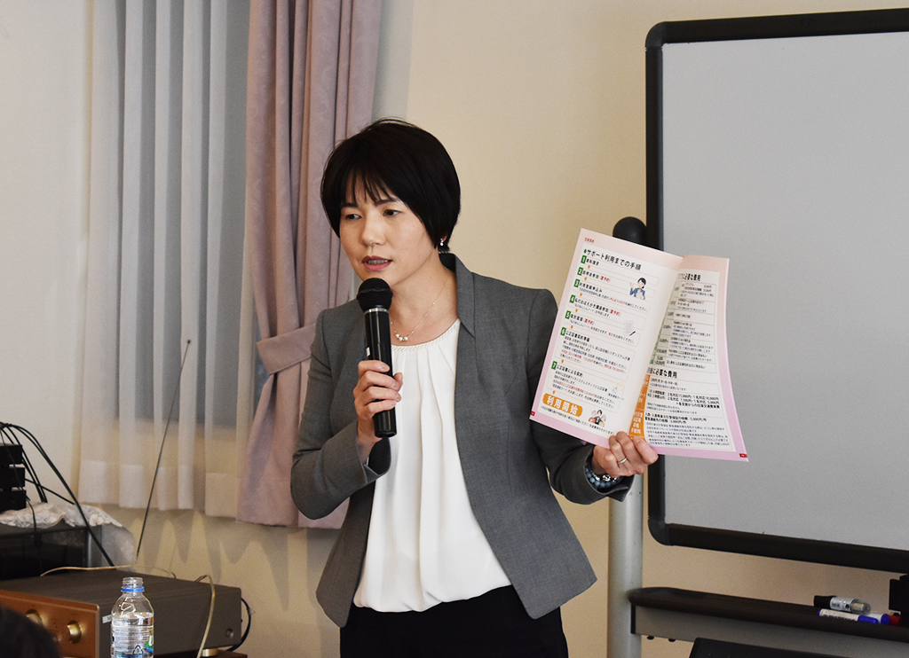 りすシステム代表・杉山 講演〈ライフ＆シニアハウス日暮里〉