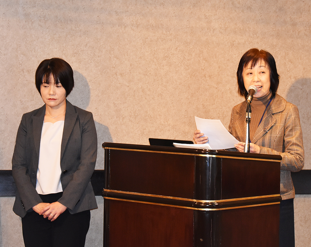 りすシステム代表・杉山 講演〈横浜ベイシェラトン・京王プラザホテル〉