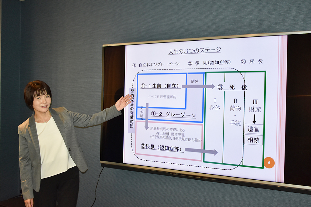 りすシステム代表・杉山 講演〈新宿デュオセーヌサロン〉