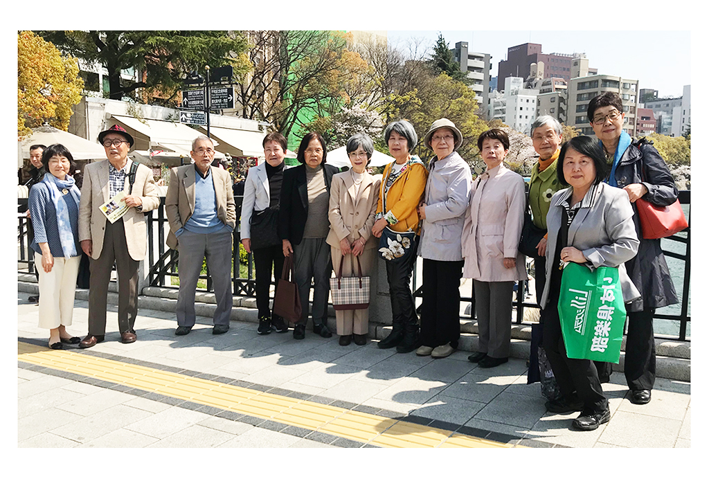 お花見〈広島平和記念公園〉