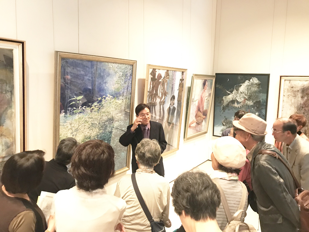 日本水彩展・地方巡回展 仙台展 鑑賞会〈せんだいメディアテーク〉