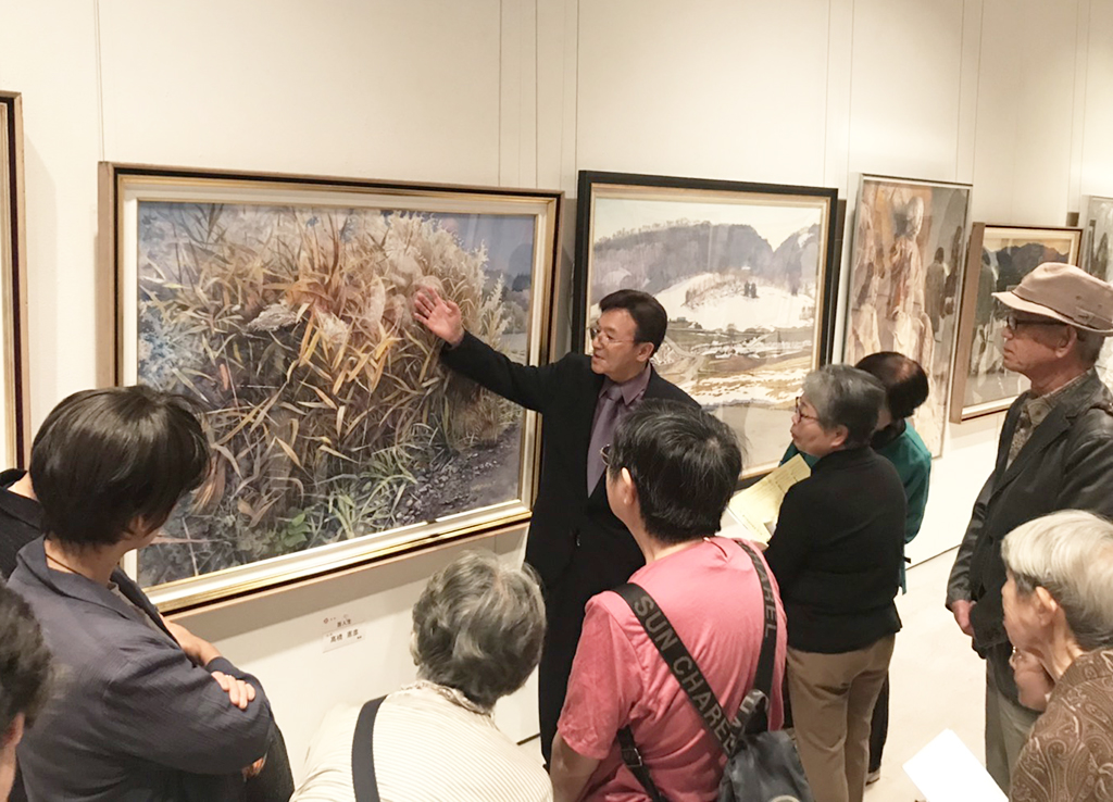 日本水彩展・地方巡回展 仙台展 鑑賞会〈せんだいメディアテーク〉
