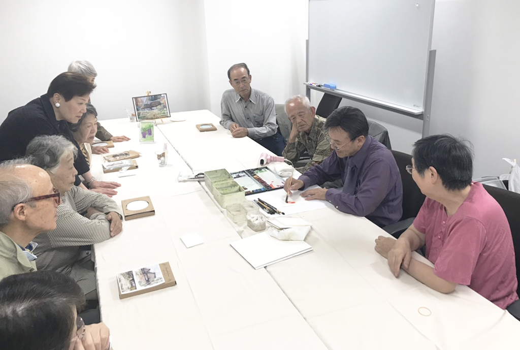 日本水彩展・地方巡回展 仙台展 鑑賞会〈せんだいメディアテーク〉