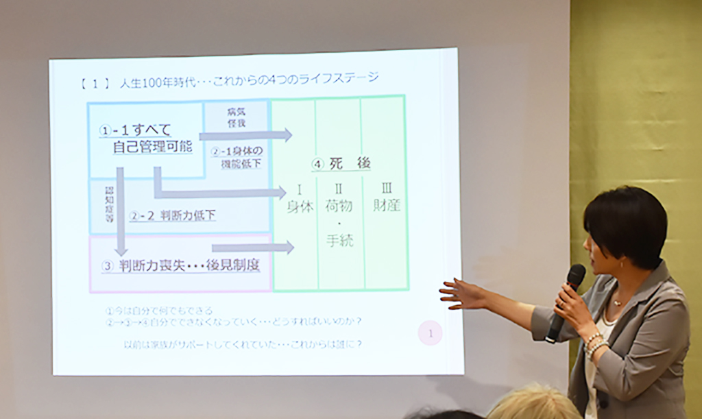 りすシステム代表・杉山 講演〈ライフハウス新所沢〉