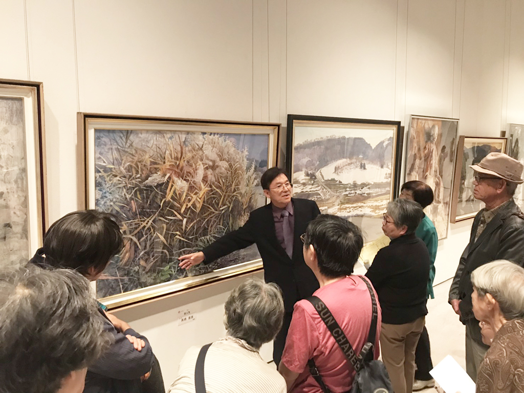日本水彩展・地方巡回展 仙台展 鑑賞会〈せんだいメディアテーク〉