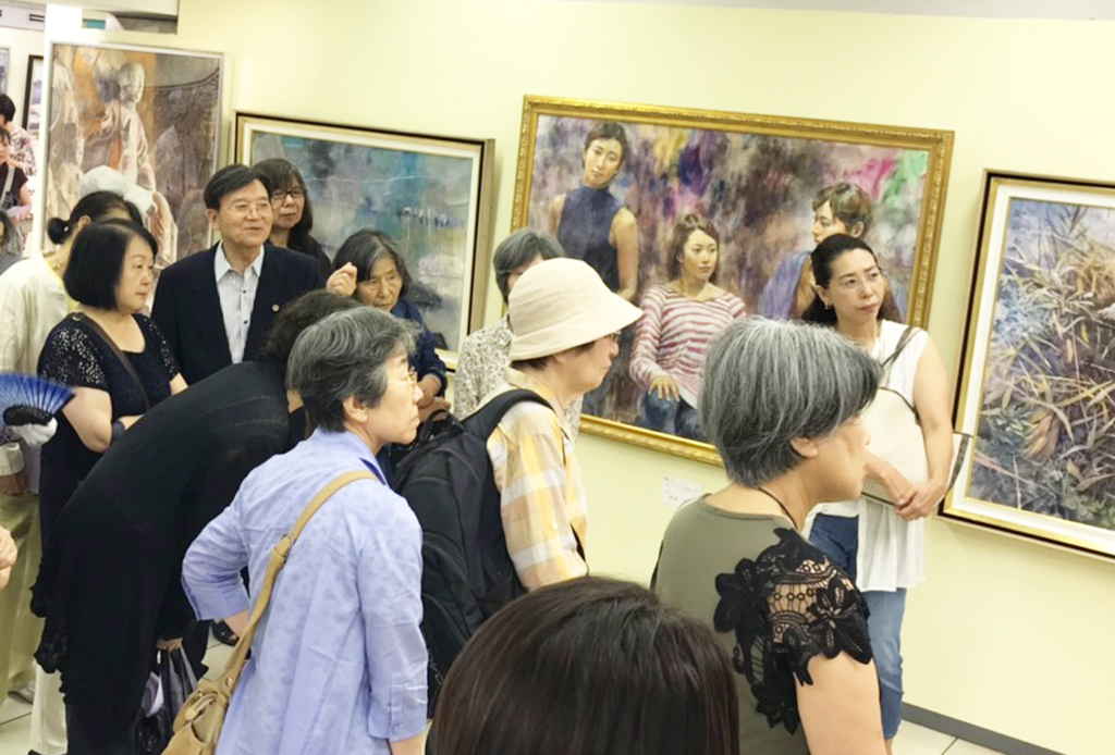 日本水彩展・広島展  鑑賞会〈福屋八丁堀本店〉