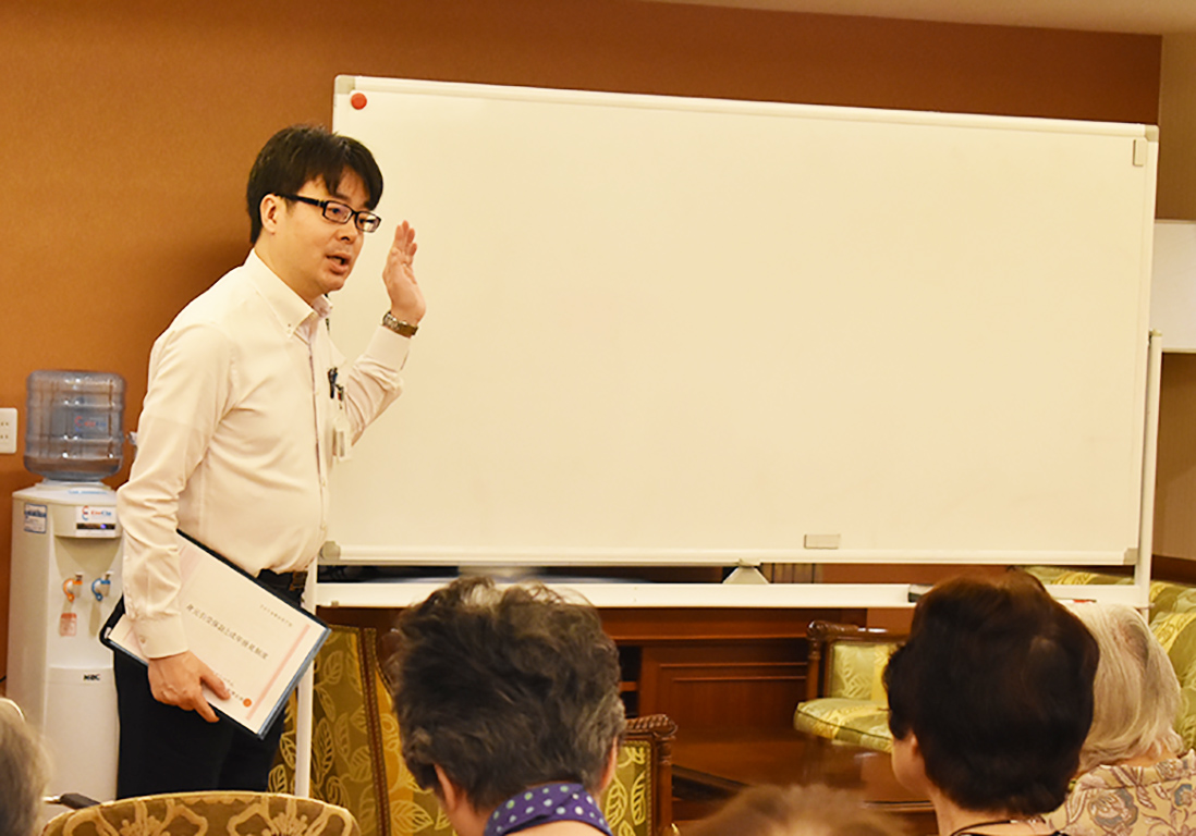 りすシステム行政書士・黒澤 講演〈サンシティ吉祥寺〉