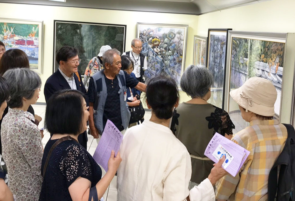 日本水彩展・広島展  鑑賞会〈福屋八丁堀本店〉