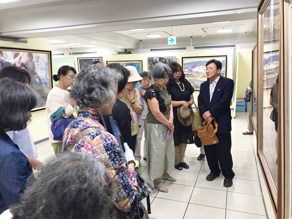 日本水彩展・広島展  鑑賞会〈福屋八丁堀本店〉