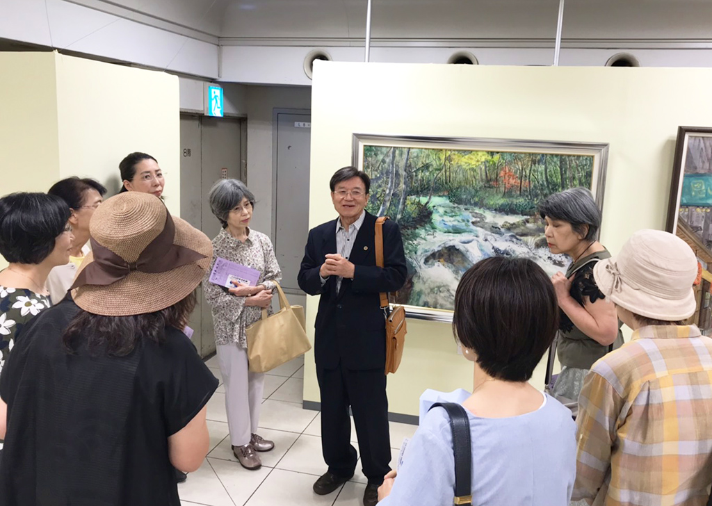 日本水彩展・広島展  鑑賞会〈福屋八丁堀本店〉