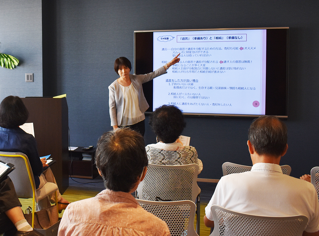 りすシステム代表・杉山 講演〈新宿デュオセーヌサロン〉