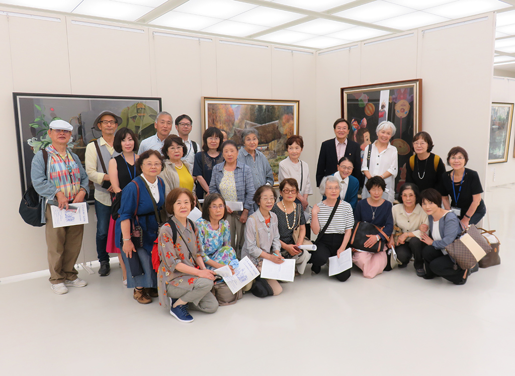 日本水彩展・神戸展  鑑賞会〈兵庫県立美術館王子分館〉