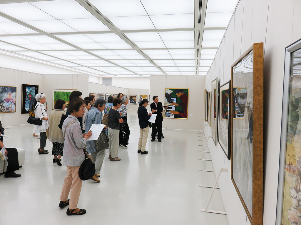 日本水彩展・神戸展  鑑賞会〈兵庫県立美術館王子分館〉