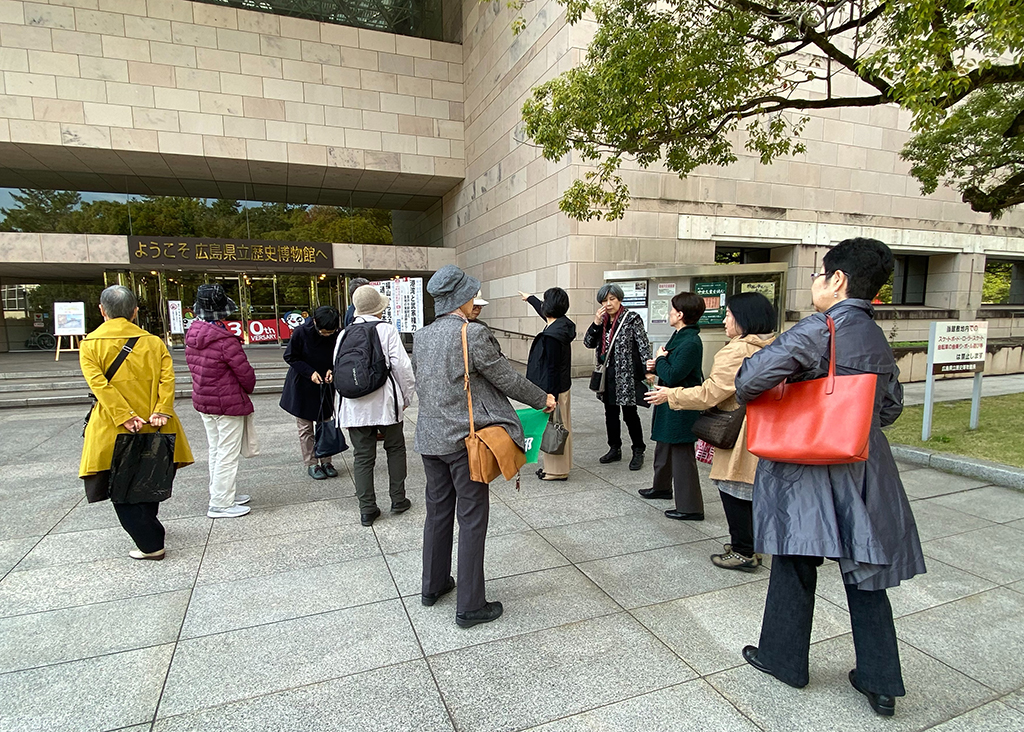 秋の例会〈福山城界隈散策とお食事会〉