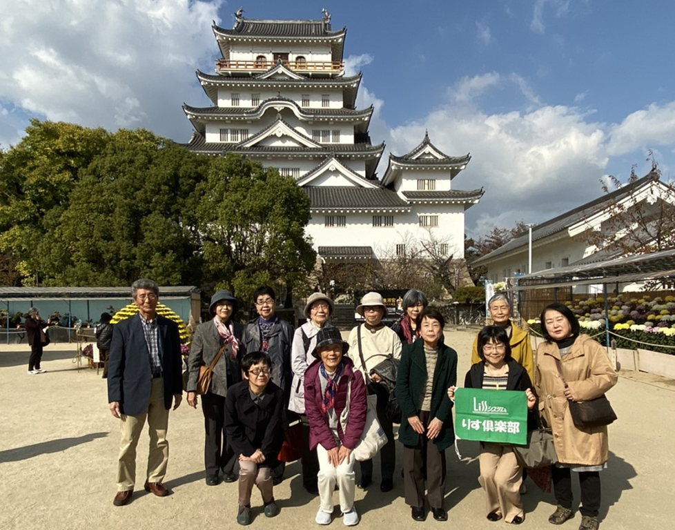 秋の例会〈福山城界隈散策とお食事会〉