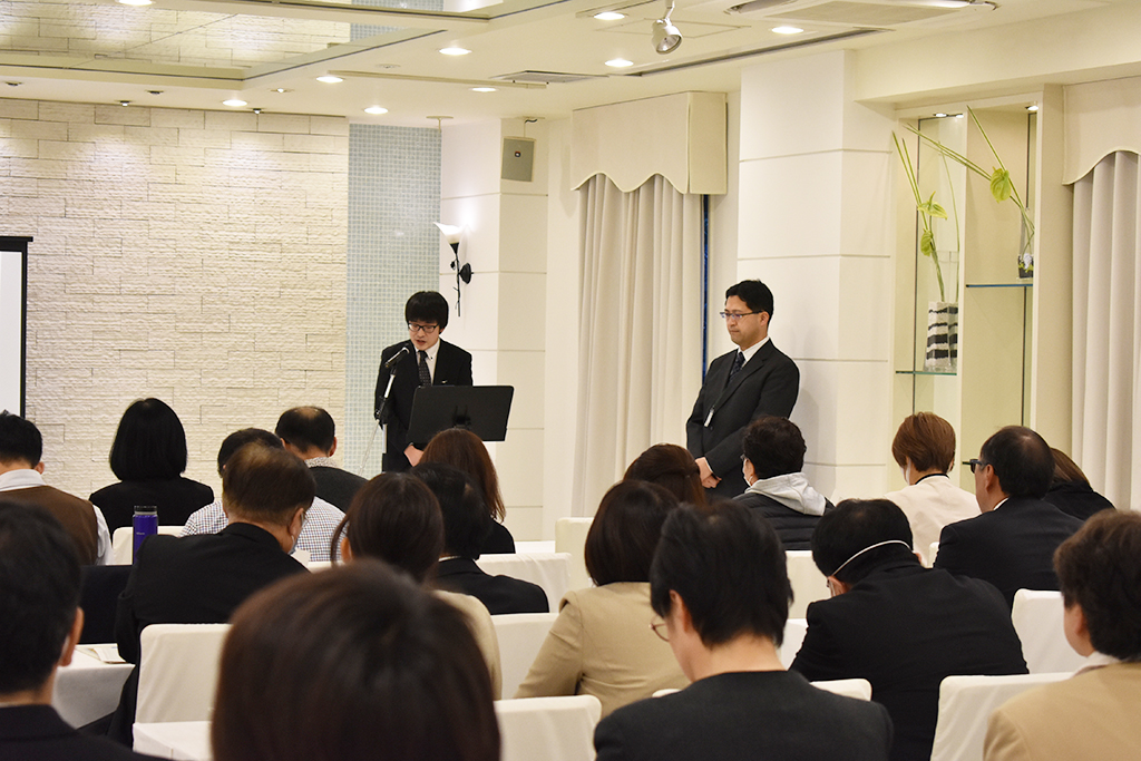 りすシステム代表・杉山 講演〈県南特別養護老人ホーム連絡協議会〉