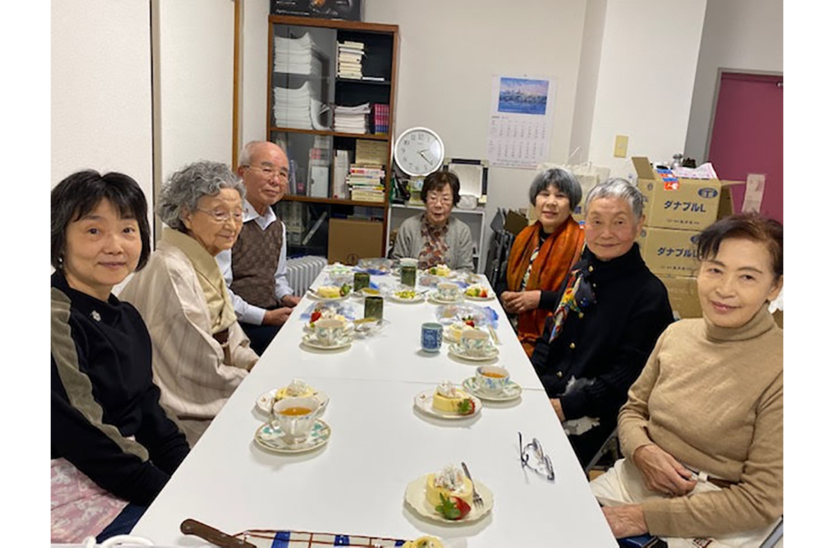 プチ新年会〈中国支部事務所〉