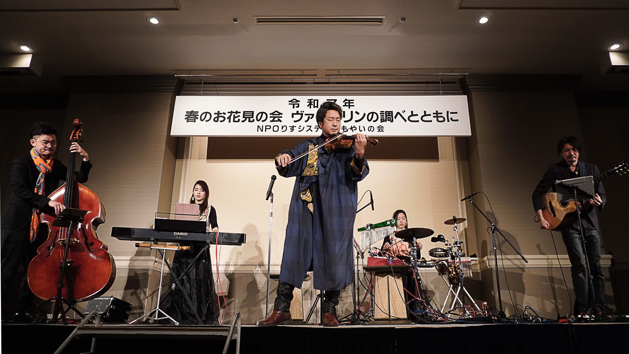 お花見会を開催しました〈もやいの会・NPOりすシステム主催・椿山荘〉